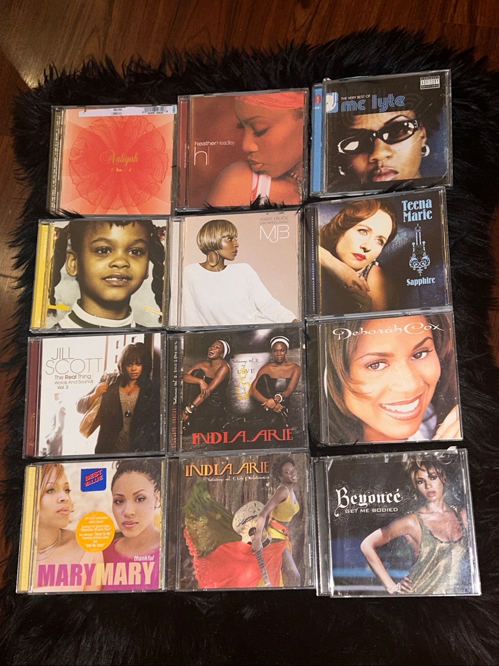 VTG 90’s Y2K R&B, Neo-Soul & Hip-Hop CD Lot –11 (Aaliyah,Beyonce , Jill Scott)
